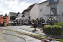 Dachstuhlbrand Koeln Poll Geislarerstr P456